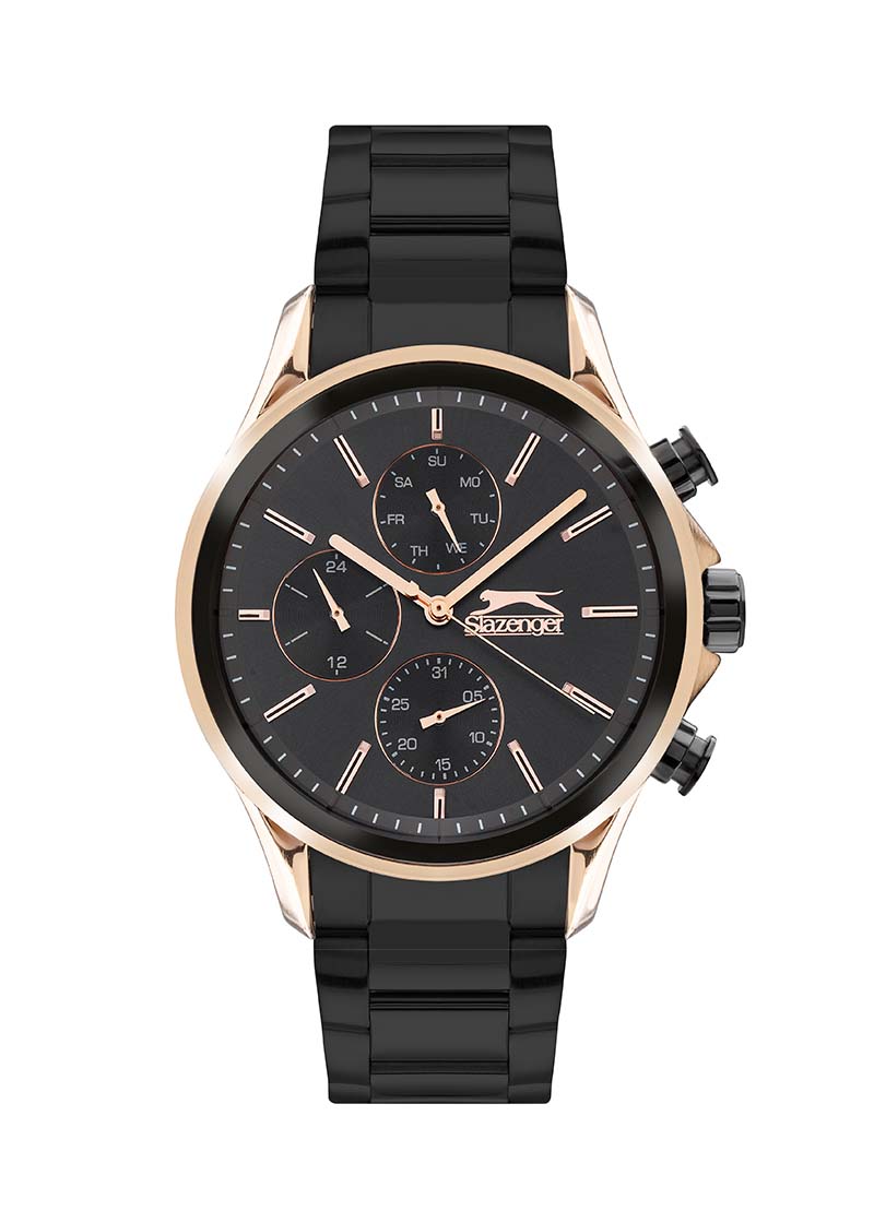 SLAZENGER SL.09.1998.2.02 SİYAH ERKEK KOL SAATİ
