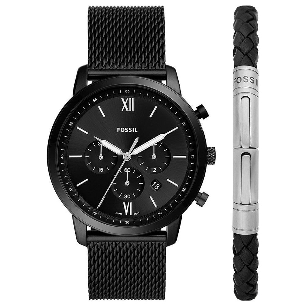 Fossil FFS5786SET Erkek Set Kol Saati ve Bileklik